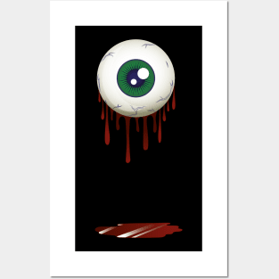 bloody eye Posters and Art